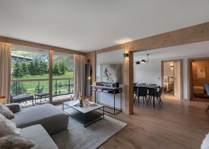 Apartman Moderne 133m² A Courchevel, Proche Telecabine, Avec Wifi Et Parking - Fr-1-562-80 Courchevel